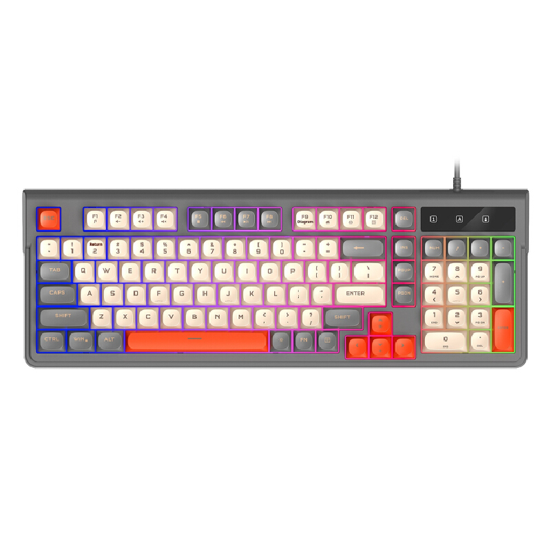 Gaming Keyboard That Is Quiet - Clavier de jeu silencieux à 98