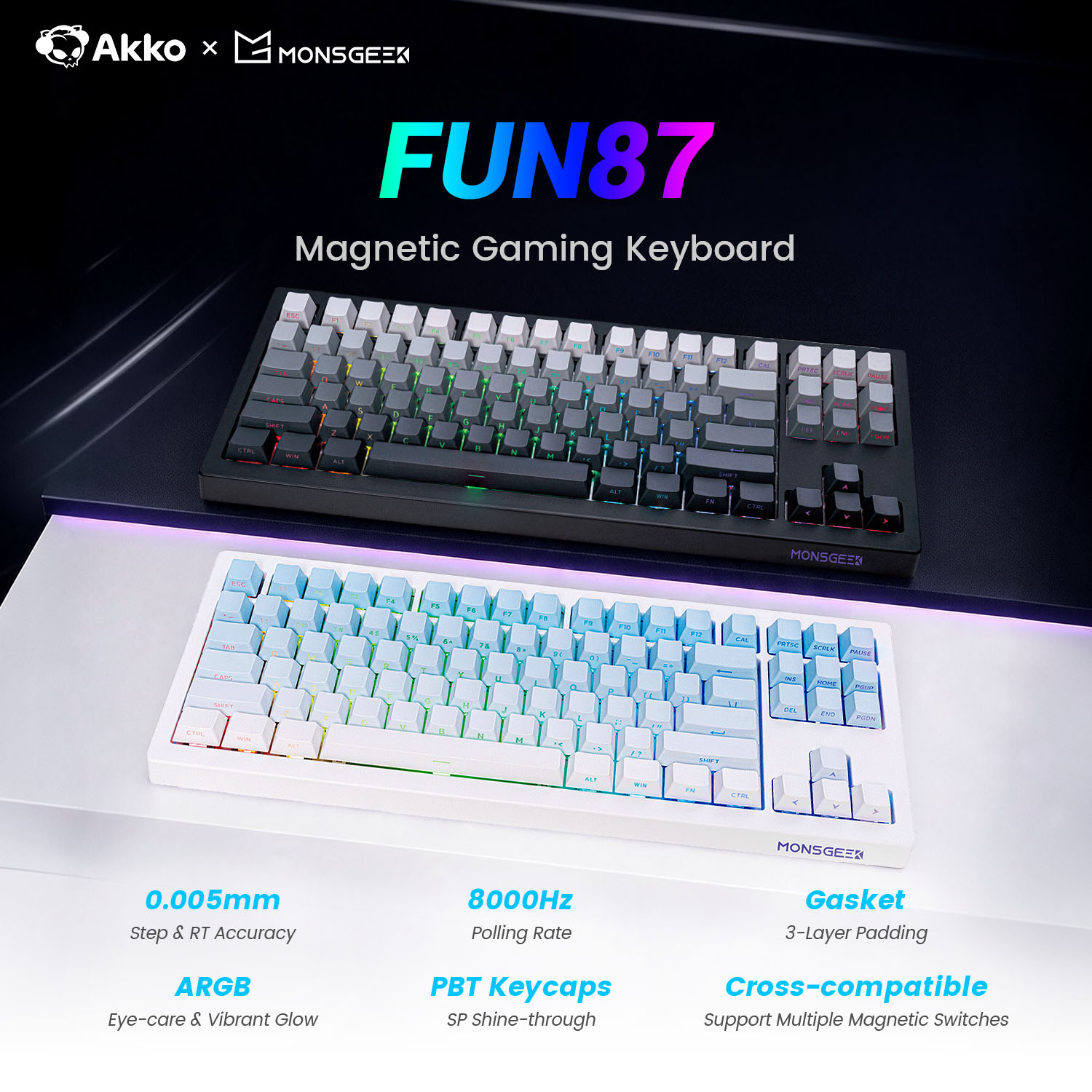 Gaming Keyboard Tkl - Clavier mécanique de jeu personnalisé Akko