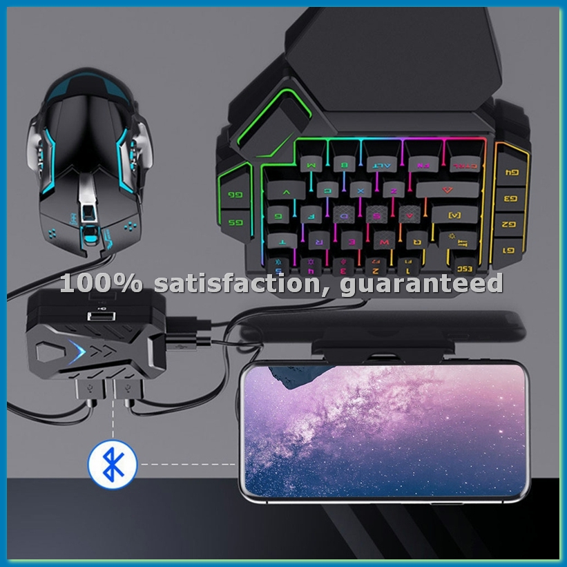 Gaming Keyboard And Mouse Converter For Mobile - Adaptateur convertisseur clavier et souris portable