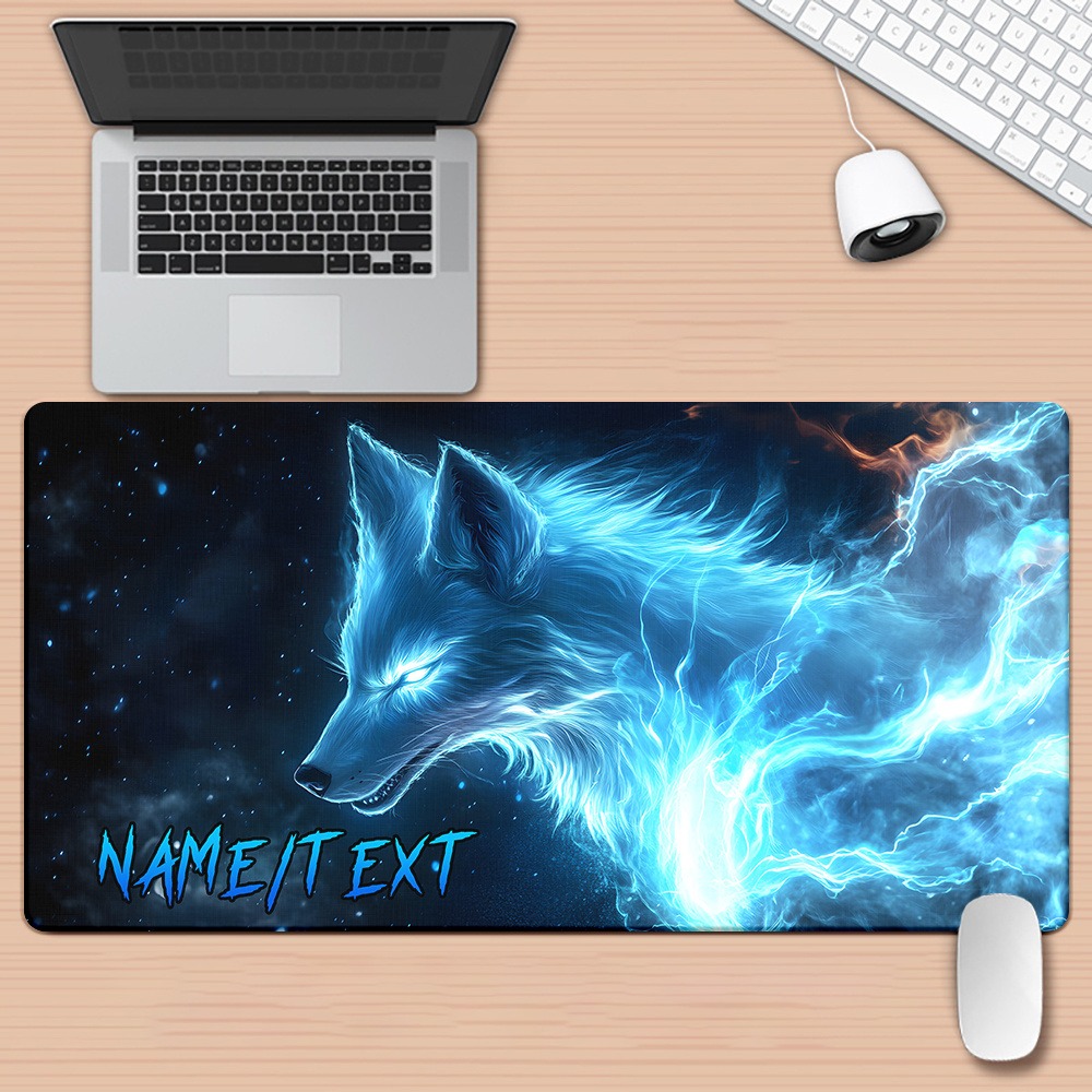 Gaming Keyboard Name - Tapis de souris XXL imprimé HD