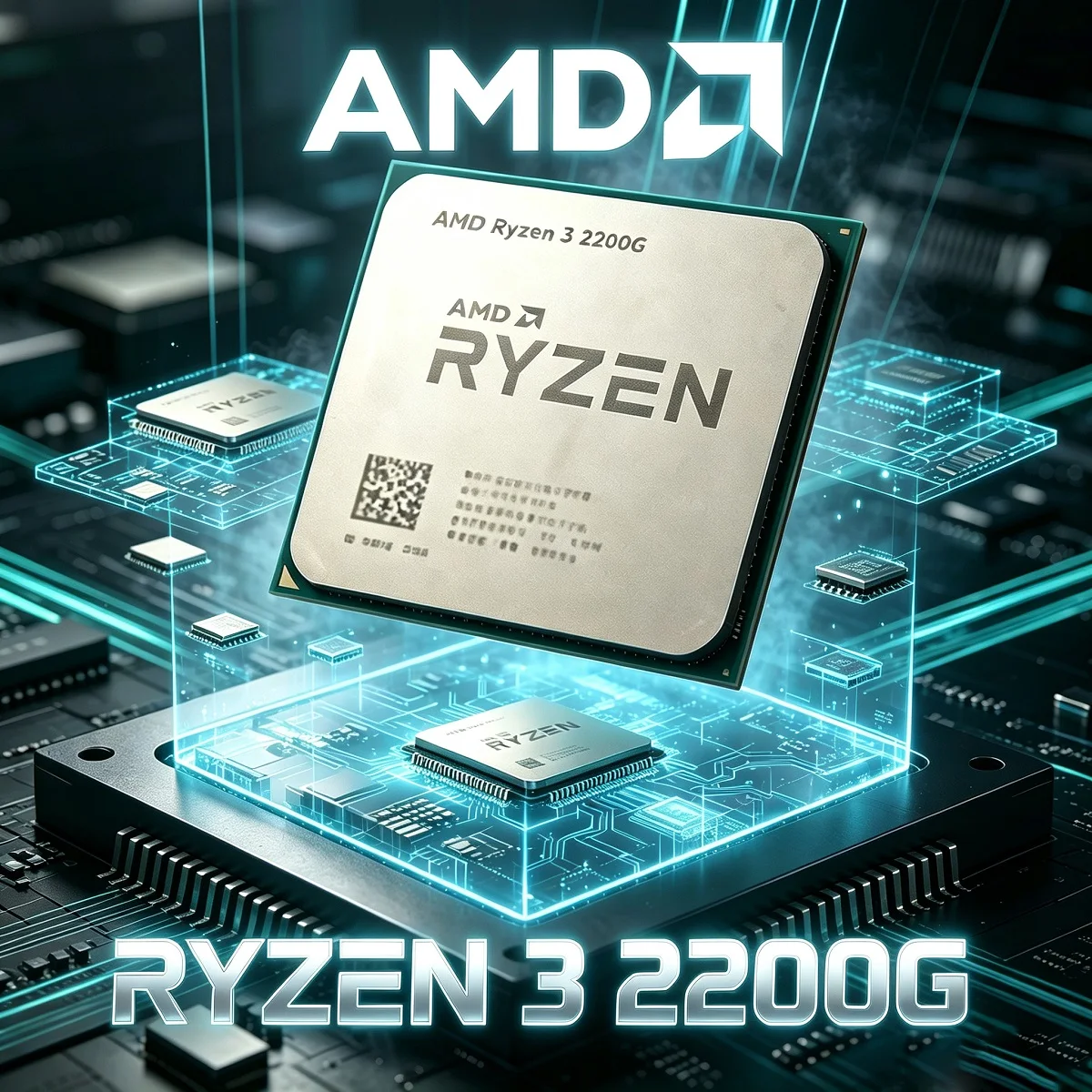 Amd Cpu Ryzen 7 - Processeur AMD Ryzen 3 2200G 4