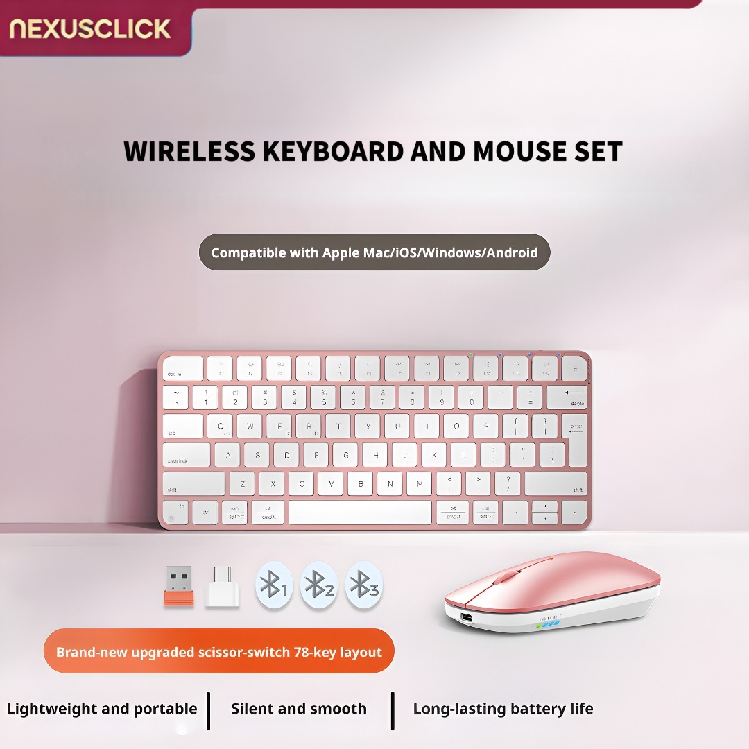 Gaming Keyboard That Is Quiet - Combo clavier et souris sans fil