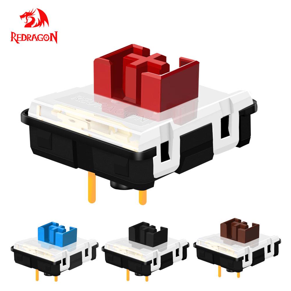 Keyboard Gaming Blue Switch - REDRAGON SMD RGB MX Profil Bas