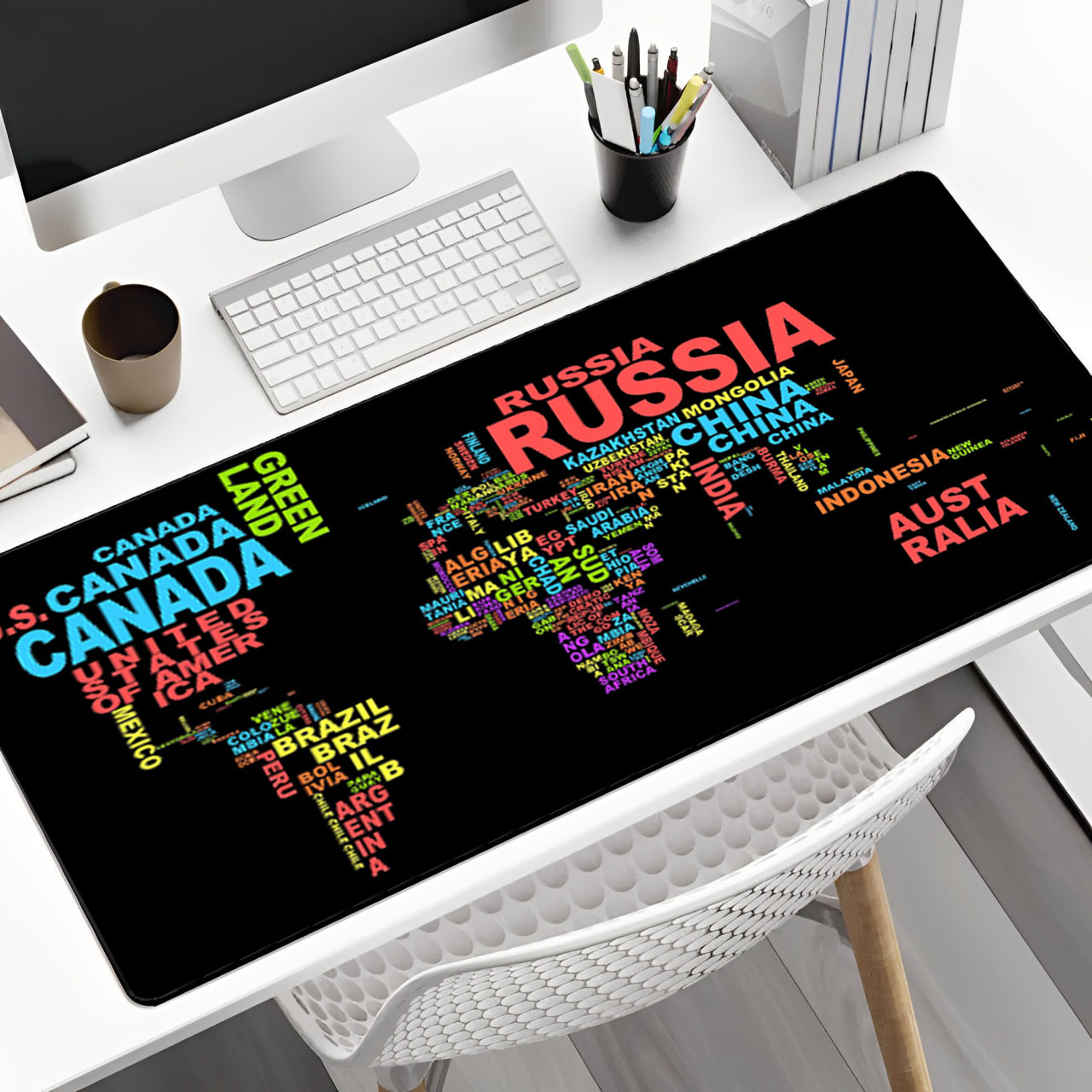 Tapis de souris et de clavier  - Gaming Keyboard Name avis et prix