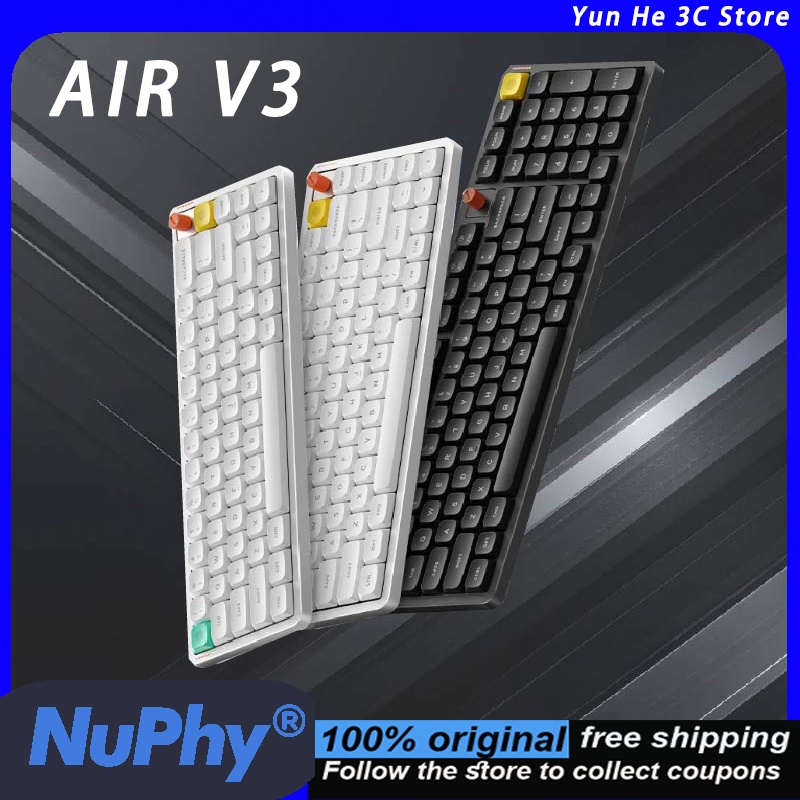 Clavier mécanique NuPhy Air V3 - Gaming Keyboard That Is Quiet avis et prix
