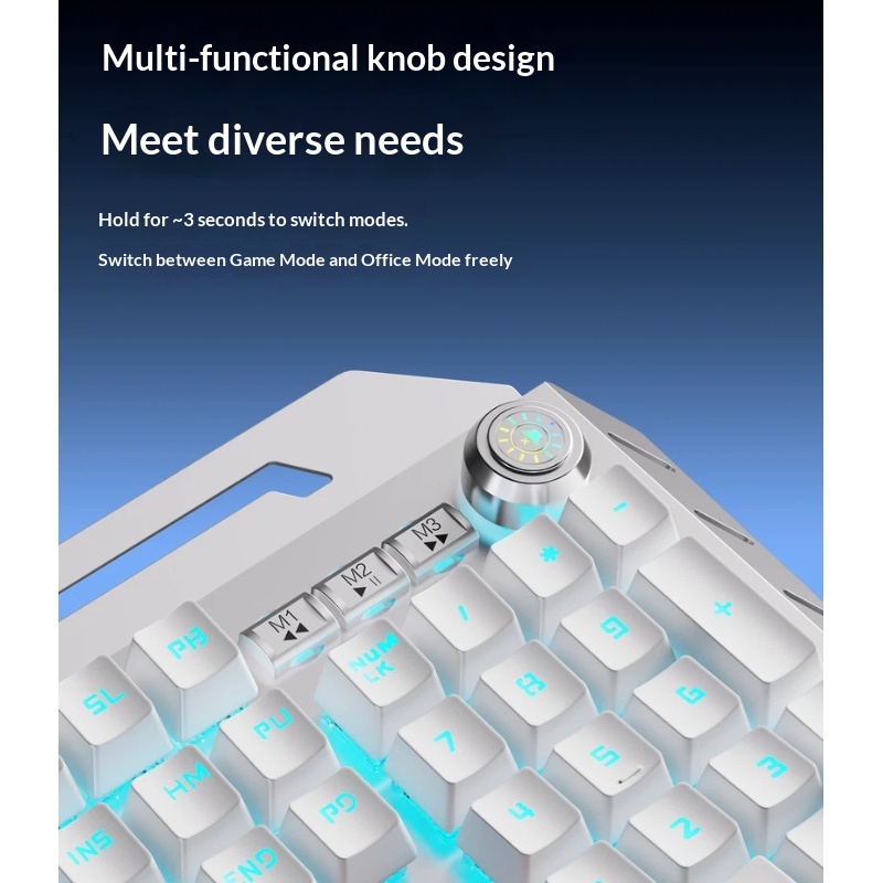 Combo clavier, souris et casqu - Gaming Keyboard Blue Switches avis et prix