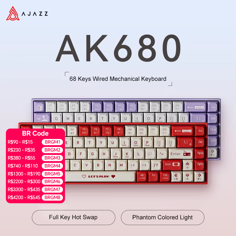 Clavier mécanique filaire AJAZ - Gaming Keyboard Blue Switches avis et prix