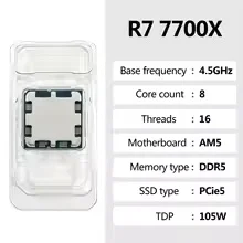 Processeur de jeu AMD Ryzen 7  - Amd Cpu Ryzen 7 avis et prix
