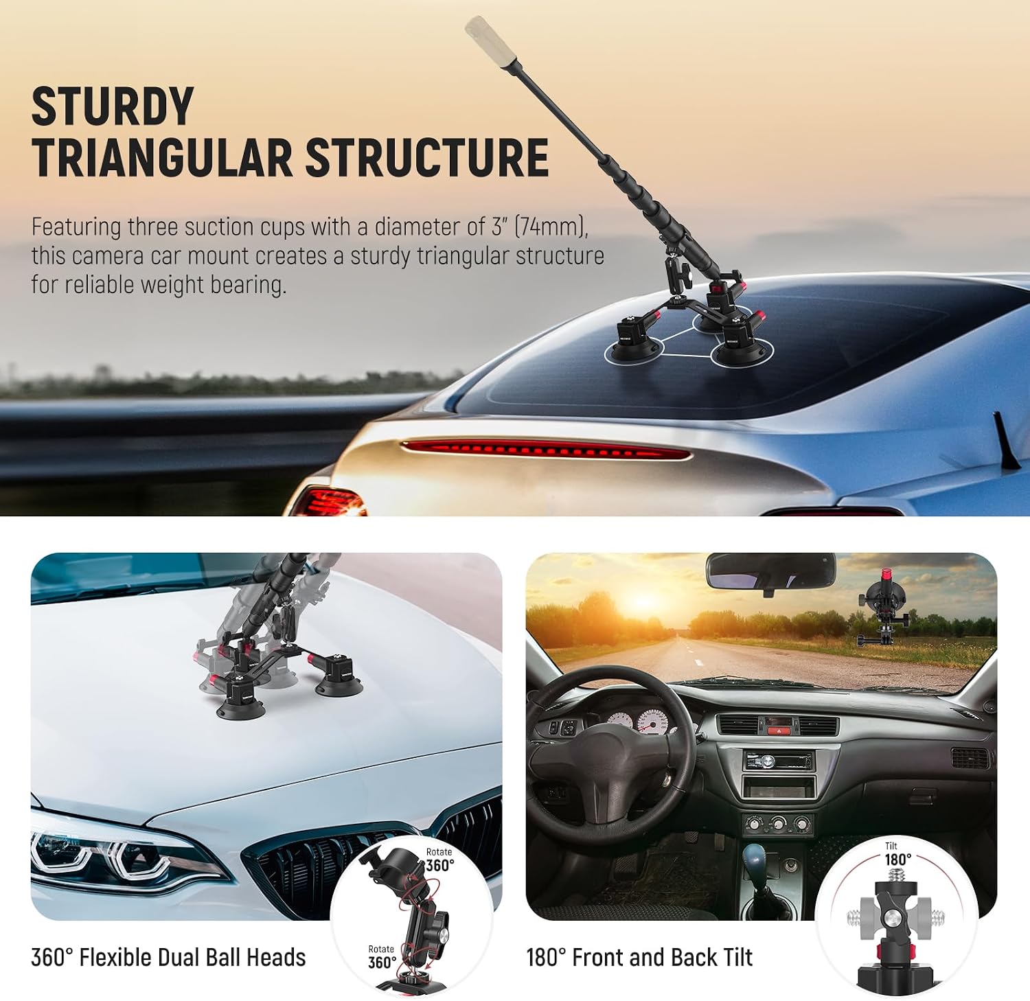 Support de voiture à triple ve - Stabilizer Screw In avis et prix