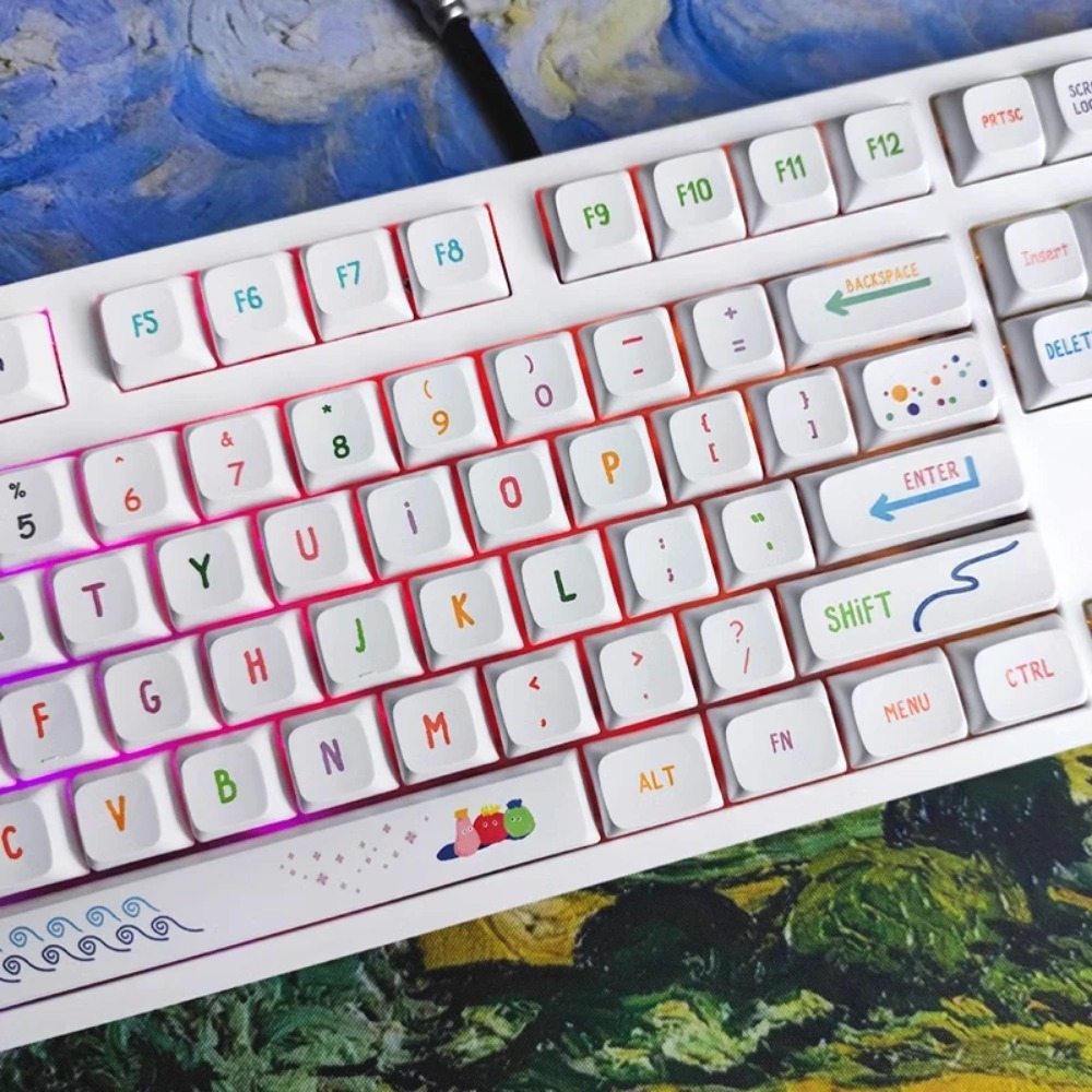 Capuchons de touches artistiqu - Gaming Keyboard Tkl avis et prix