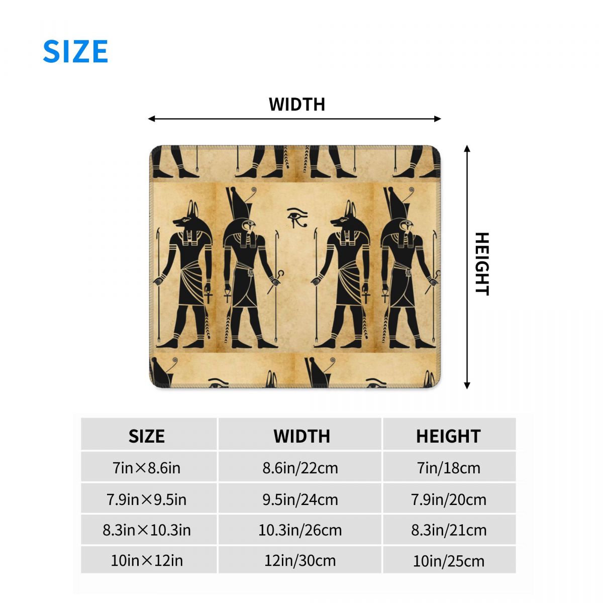Tapis de souris multi-tailles, - Gaming Keyboard Egypt avis et prix