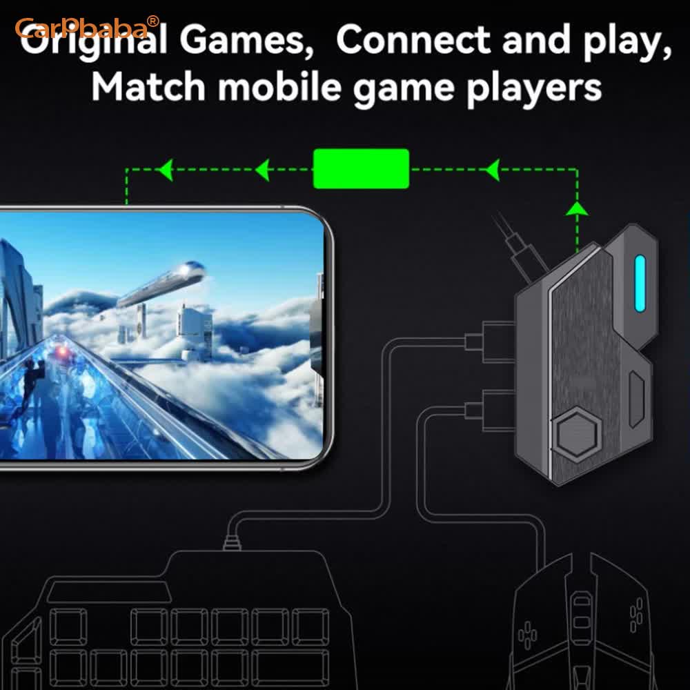 Convertisseur de souris et cla - Gaming Keyboard And Mouse Converter For Mobile avis et prix