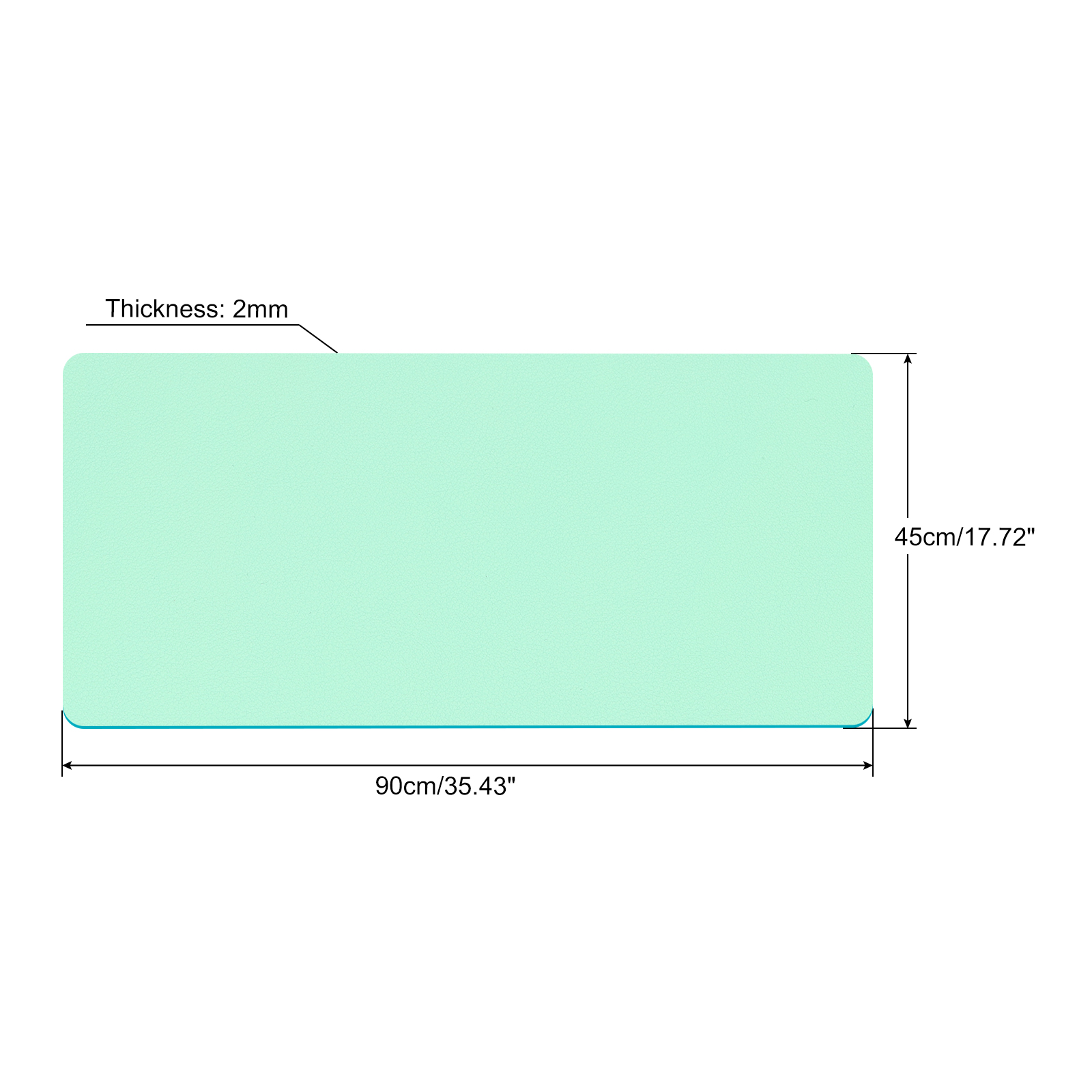 Tapis de protection en cuir PU - Gaming Keyboard Mouse avis et prix