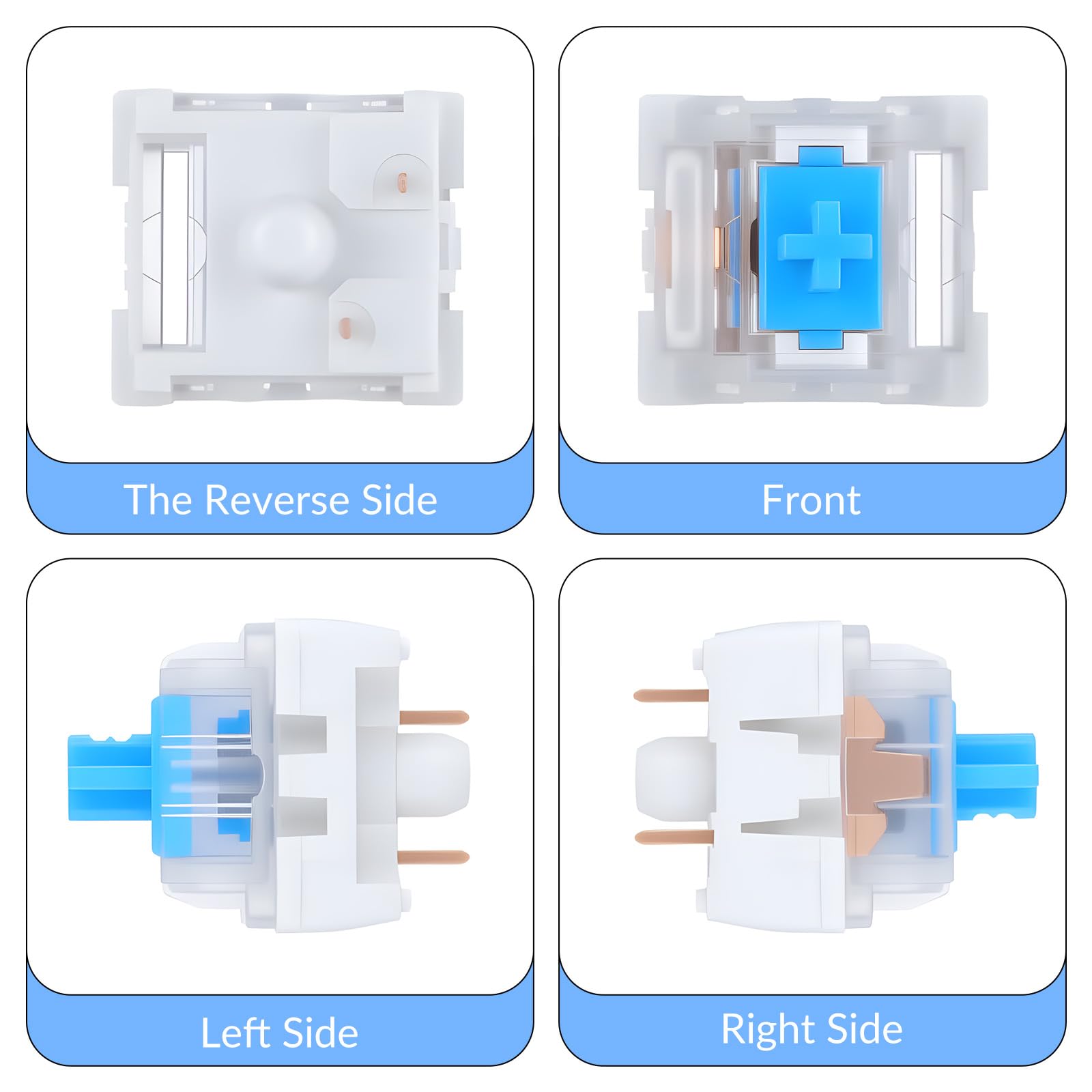 Commutateurs de clavier mécani - Gaming Keyboard Blue Switches avis et prix