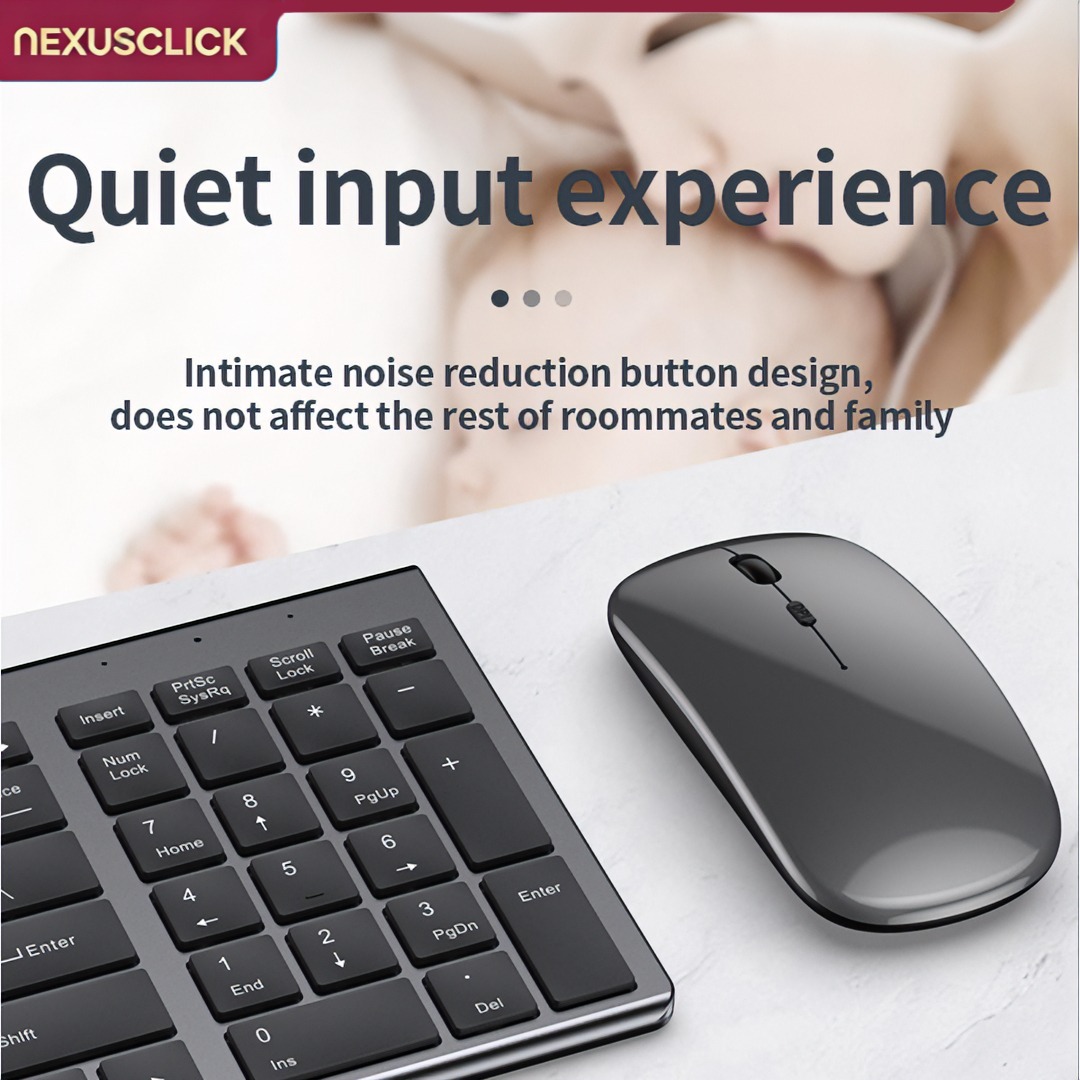 NexusClick – Combo clavier et  - Gaming Keyboard That Is Quiet avis et prix