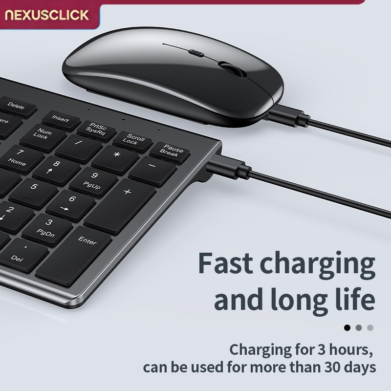 NexusClick – Combo clavier et  - Gaming Keyboard That Is Quiet avis et prix