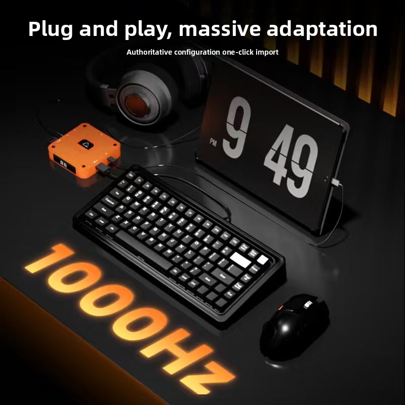 Convertisseur clavier et souri - Gaming Keyboard And Mouse Converter For Mobile avis et prix