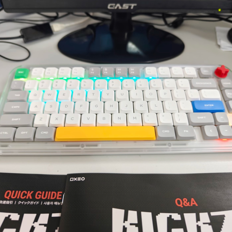 NuPhy Kick75 clavier Tri-Mode  - Gaming Keyboard That Is Quiet avis et prix