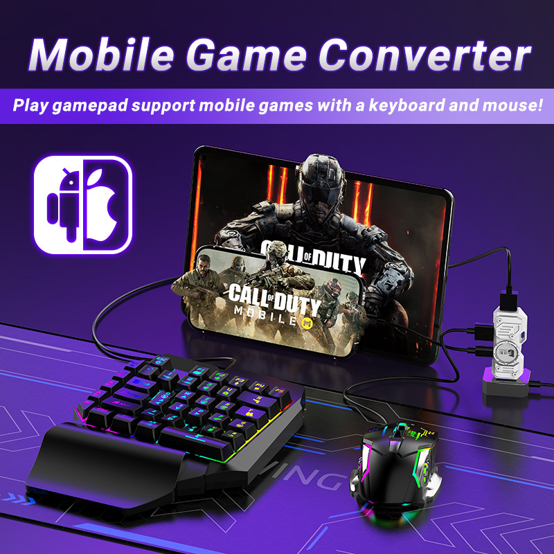 Kit de conversion de jeux mobi - Gaming Keyboard And Mouse Converter For Mobile avis et prix