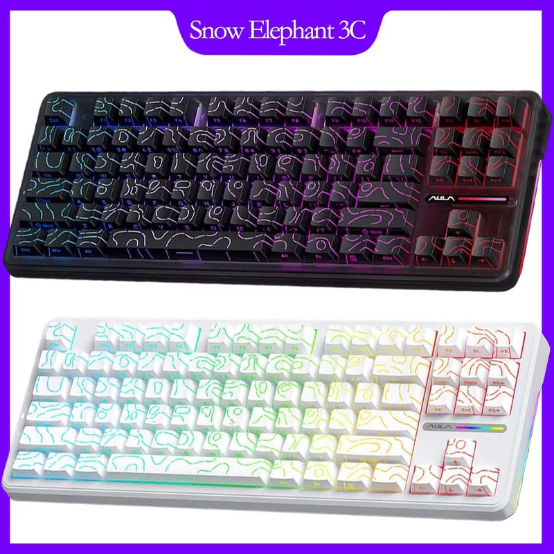 Clavier mécanique sans fil Aul - Gaming Keyboard Tkl avis et prix