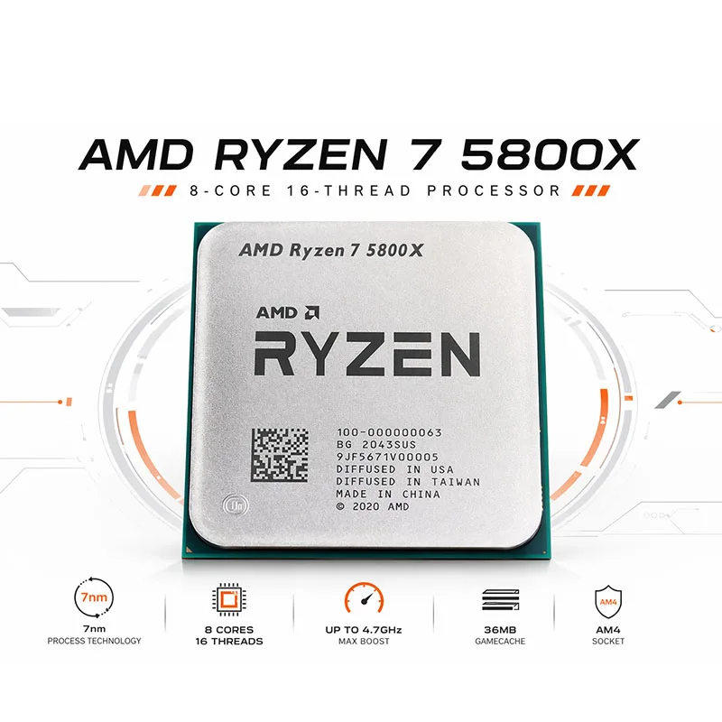Processeur de bureau AMD Ryzen - Amd Cpu Ryzen 7 avis et prix