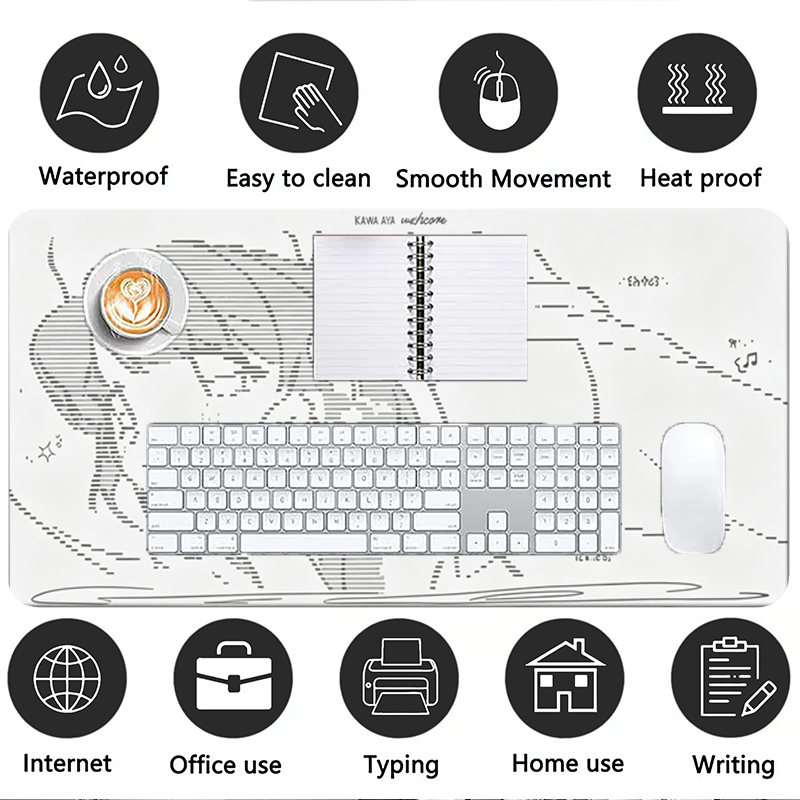 Tapis de souris en cuir, 1 piè - Gaming Keyboard Nearby avis et prix