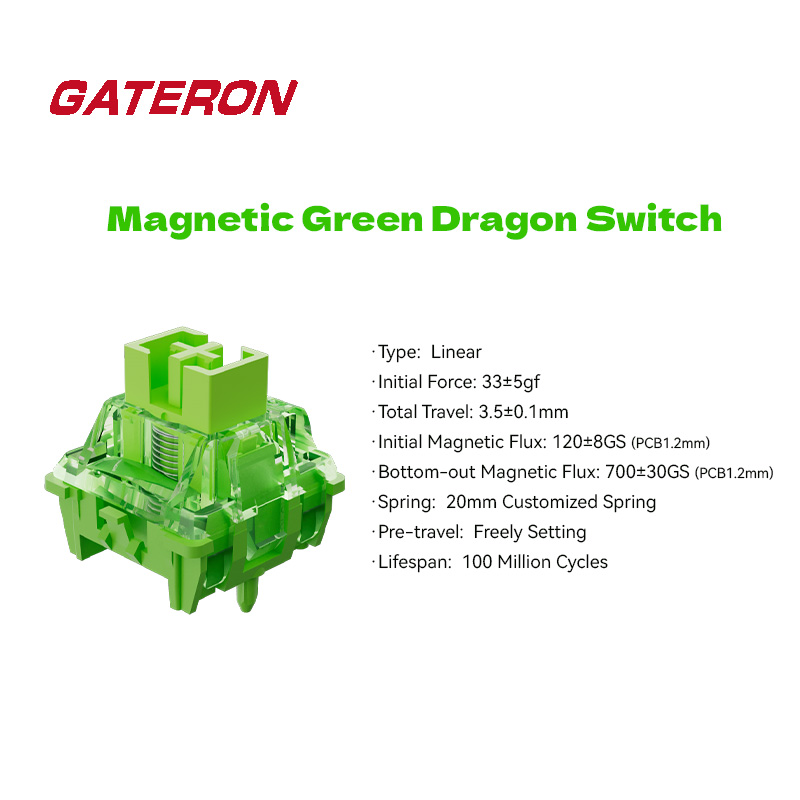 Interrupteur magnétique GATERO - Gaming Keyboard Magnetic Switches avis et prix